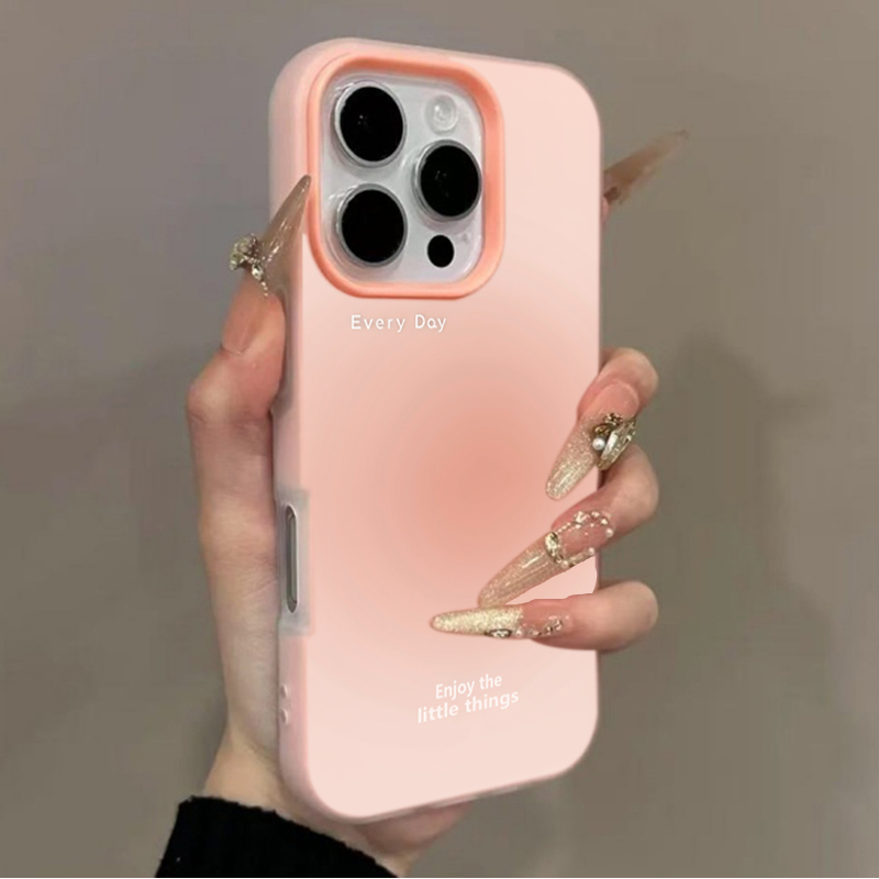 Gradient Color Case - Pink Gradient Pattern Phone Case For