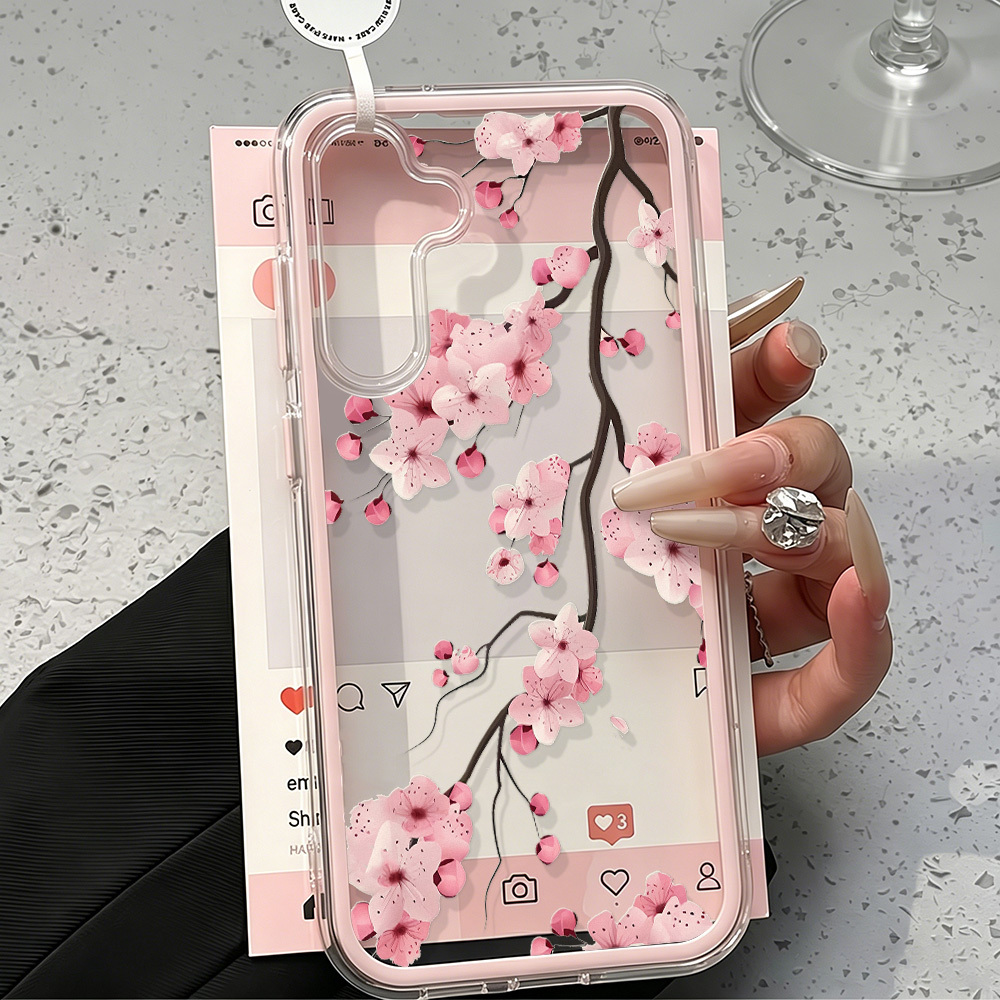 Phone Cases Galaxy A16 5G - Plum Bossom 2in1 Phone Case For
