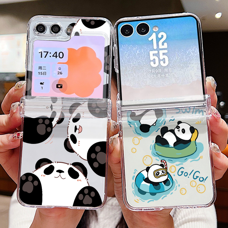 Phone Cases Hard - Cute Panda Pattern Phone Case For