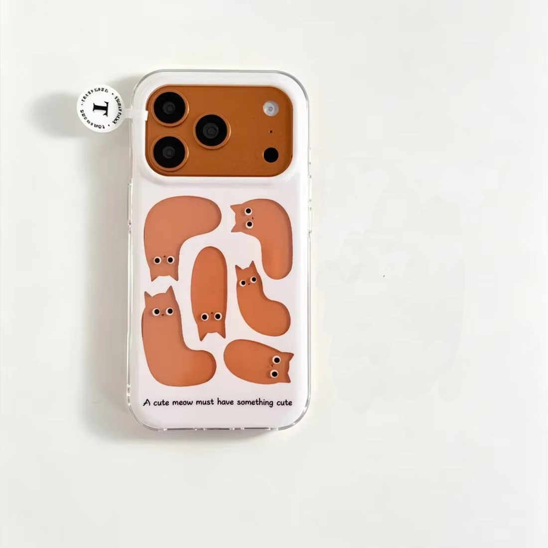 Phone Cases Cute Iphone 14 - Korean INS Cute Hollowed Out Kitten
