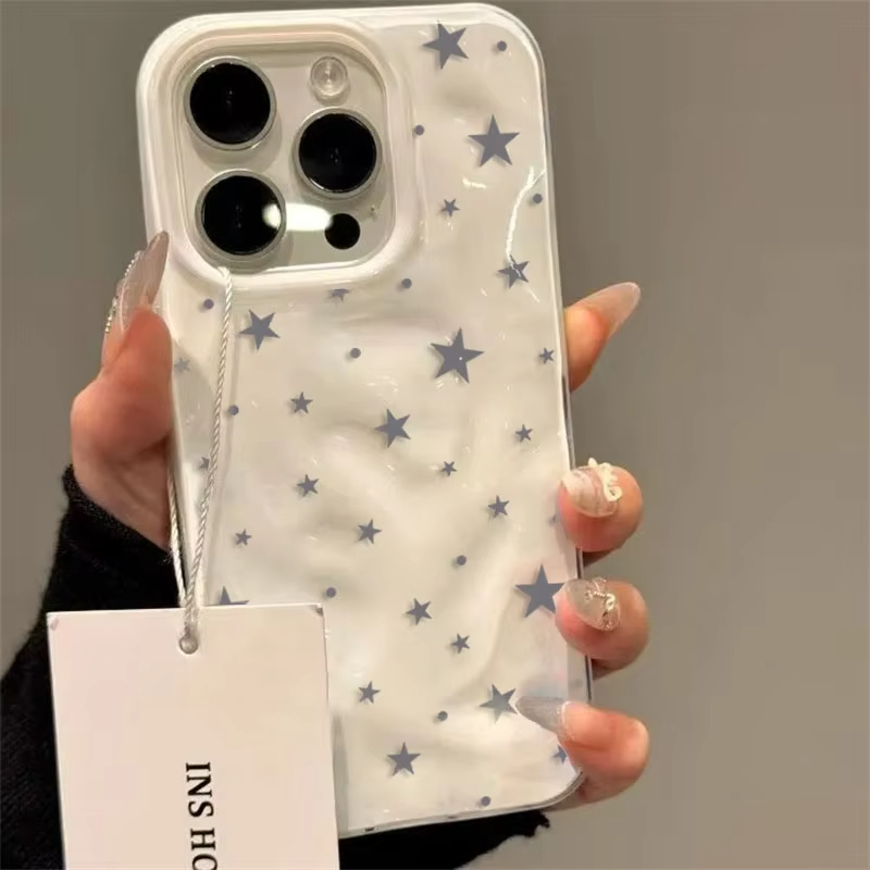 Phone Cases Aesthetic - Minimalist Star Candy Color Phone Case