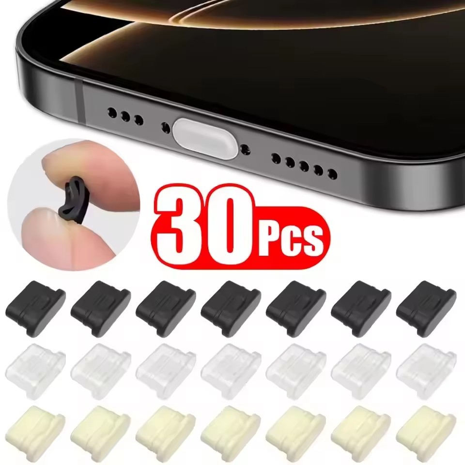 Phone Cases Samsung - Type C Dustplugs USB-C Dust Cover