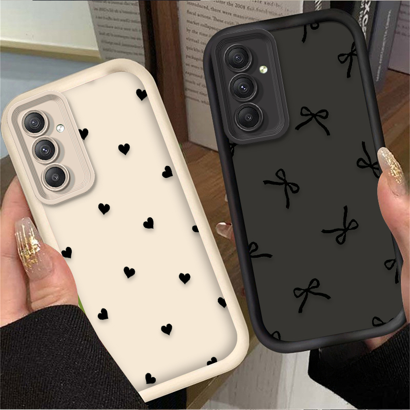 Black Love Heart Bowknot Case  - Phone Cases Samsung review and price