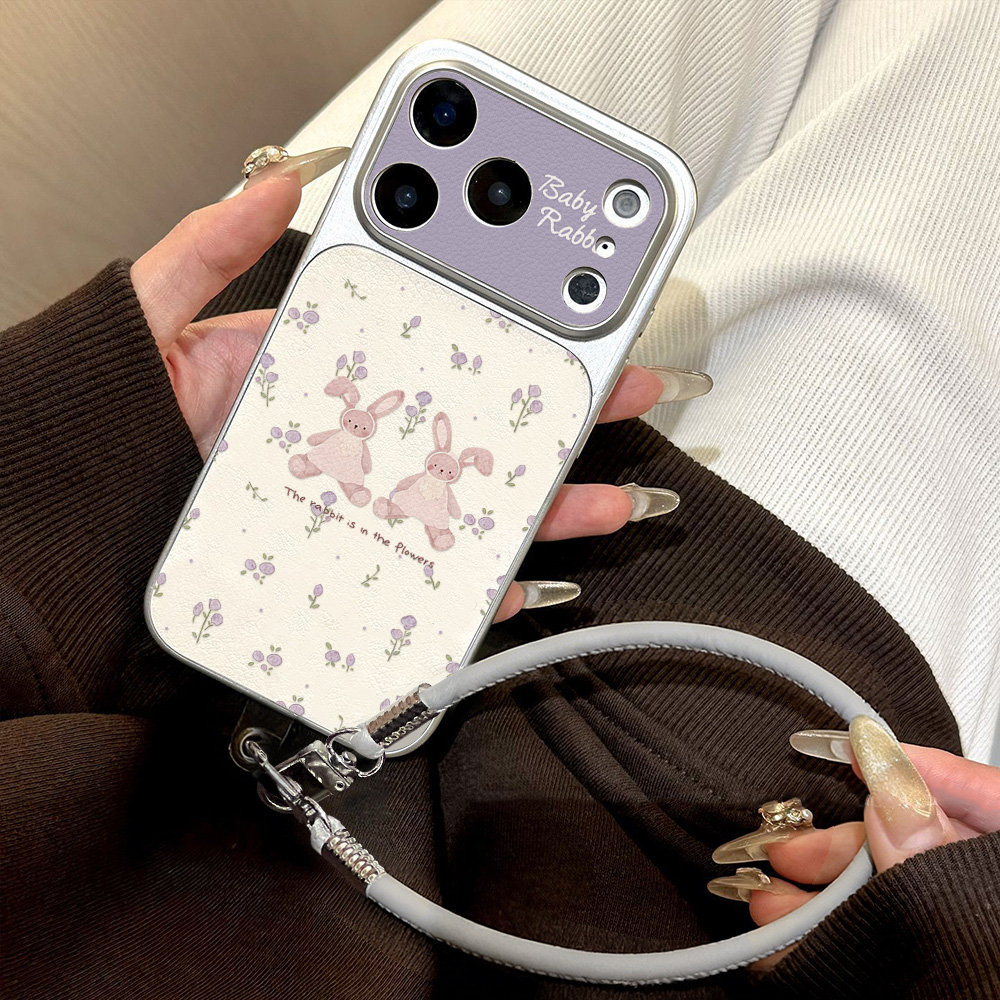 Cute Rubbit PU Leather Phone C - Phone Cases Cute Iphone 14 review and price