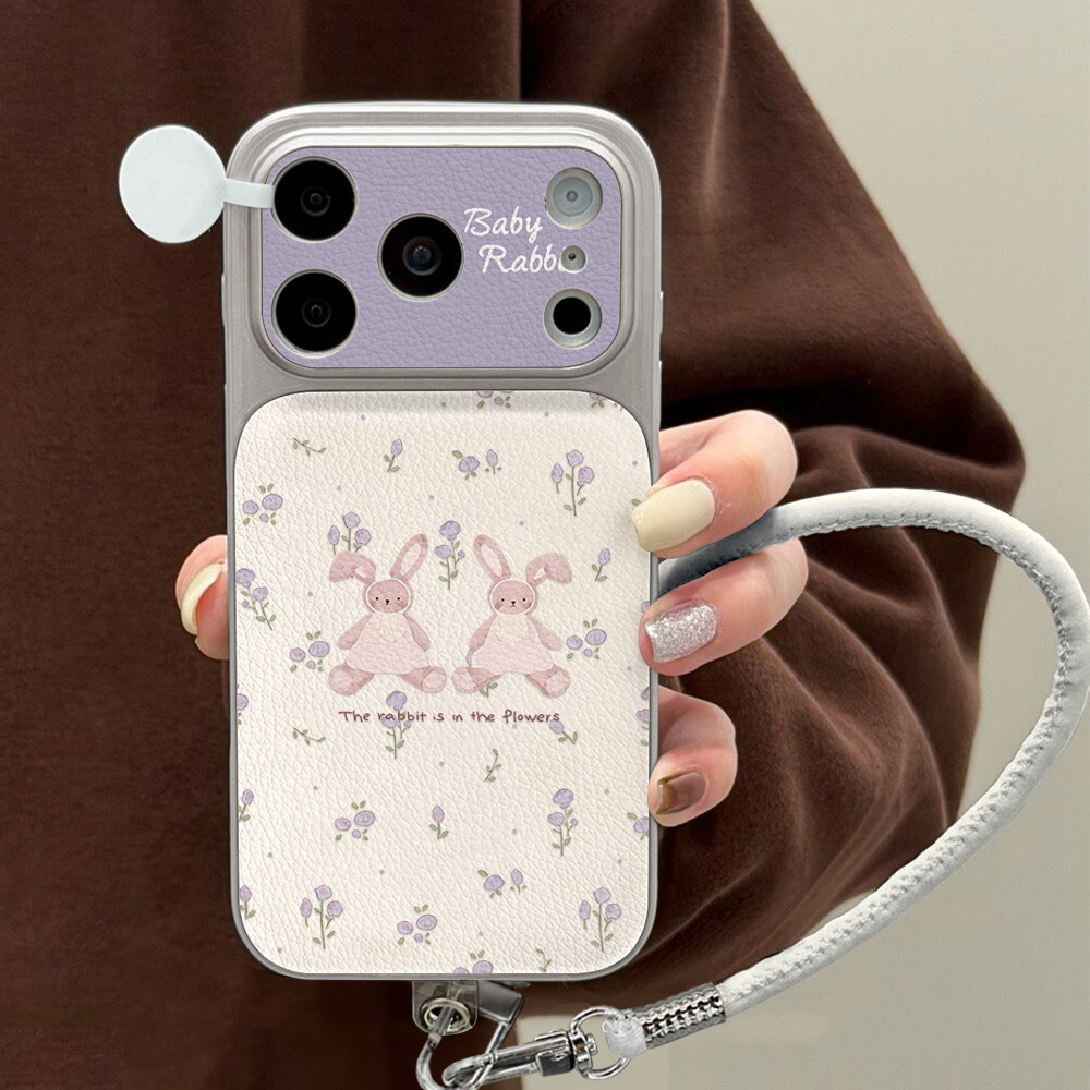 Cute Rubbit PU Leather Phone C - Phone Cases Cute Iphone 14 review and price