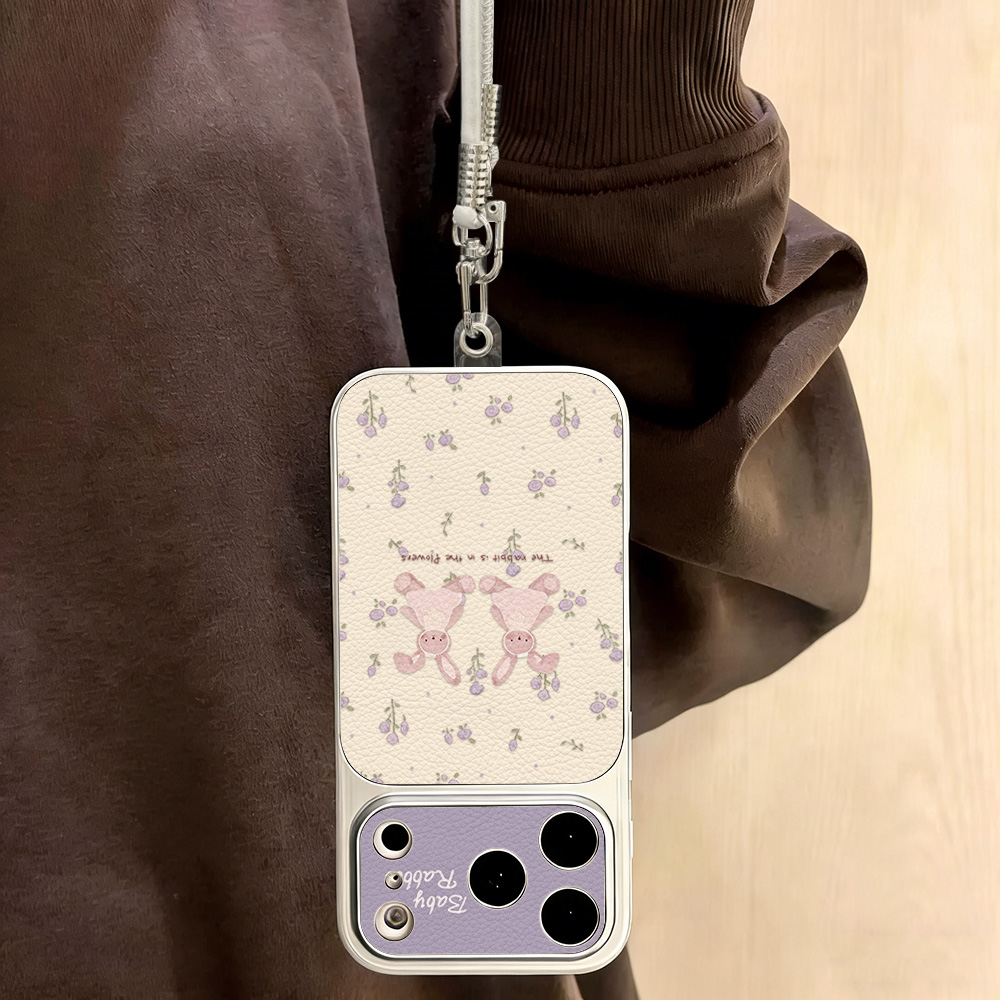 Cute Rubbit PU Leather Phone C - Phone Cases Cute Iphone 14 review and price