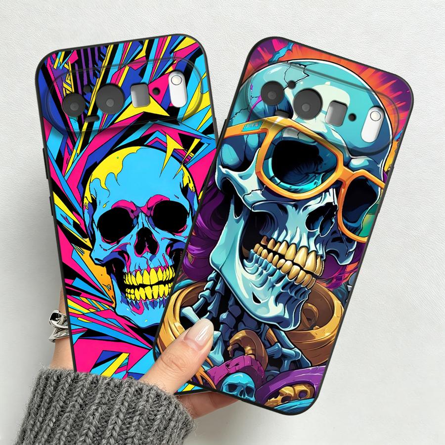 Neon Pop Art Skull Case for Go - Phone Cases Pixel 10 review and price