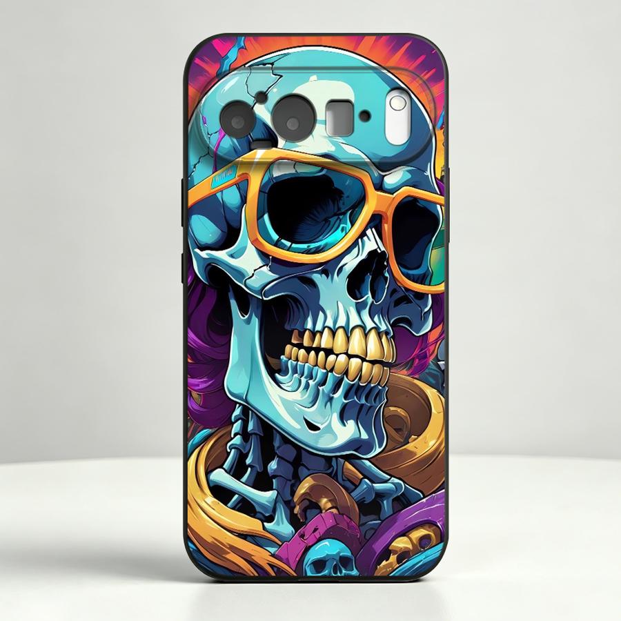 Neon Pop Art Skull Case for Go - Phone Cases Pixel 10 review and price
