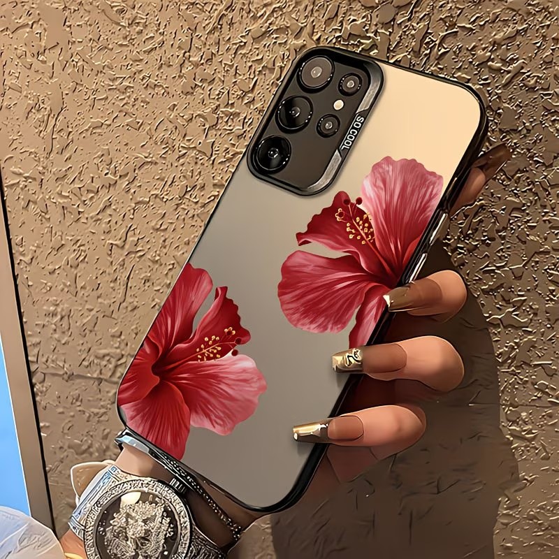 Red Hibiscus Floral Pattern Ph - Gradient Color Case review and price
