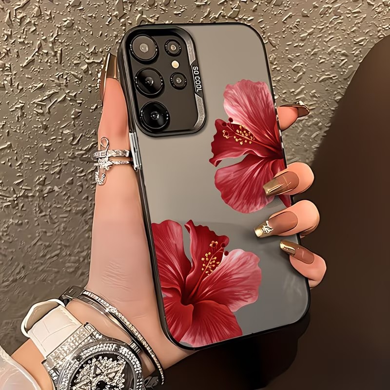 Red Hibiscus Floral Pattern Ph - Gradient Color Case review and price