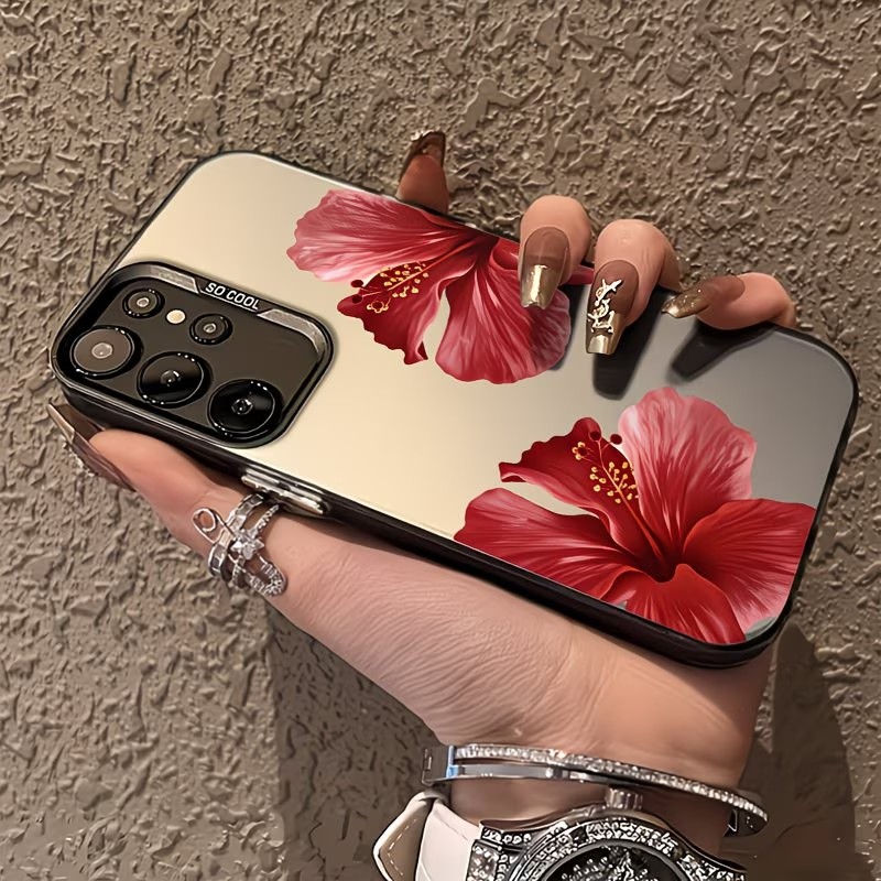 Red Hibiscus Floral Pattern Ph - Gradient Color Case review and price