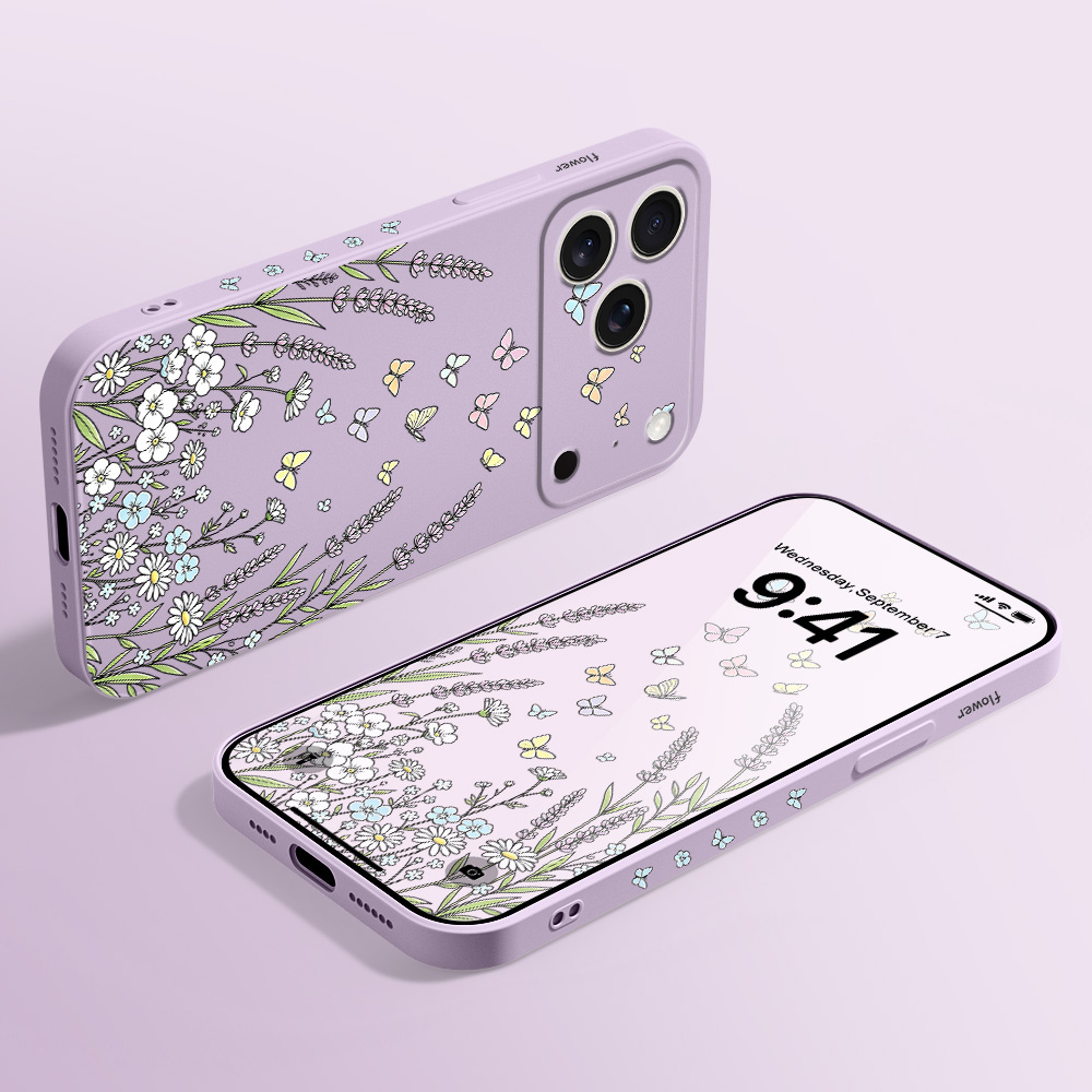 Grass Butterfly Phone Case For - Silicone Liquid Case review and price