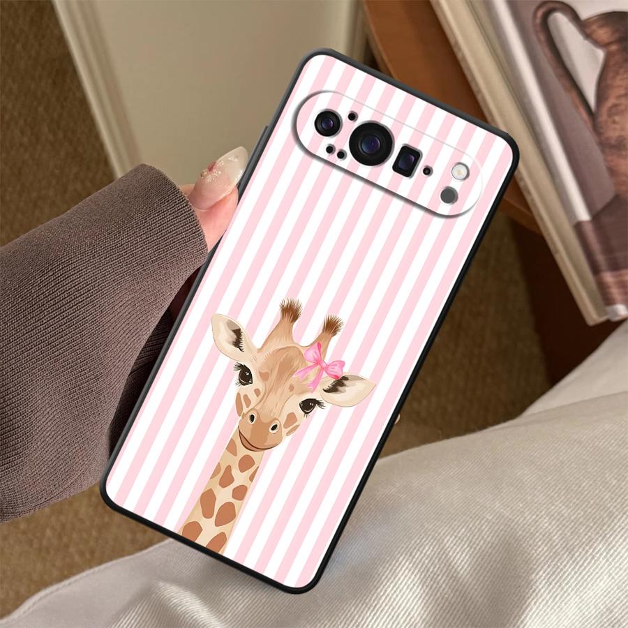 Cartoon Giraffe Funda Phone Co - Phone Cases Pixel 10 review and price