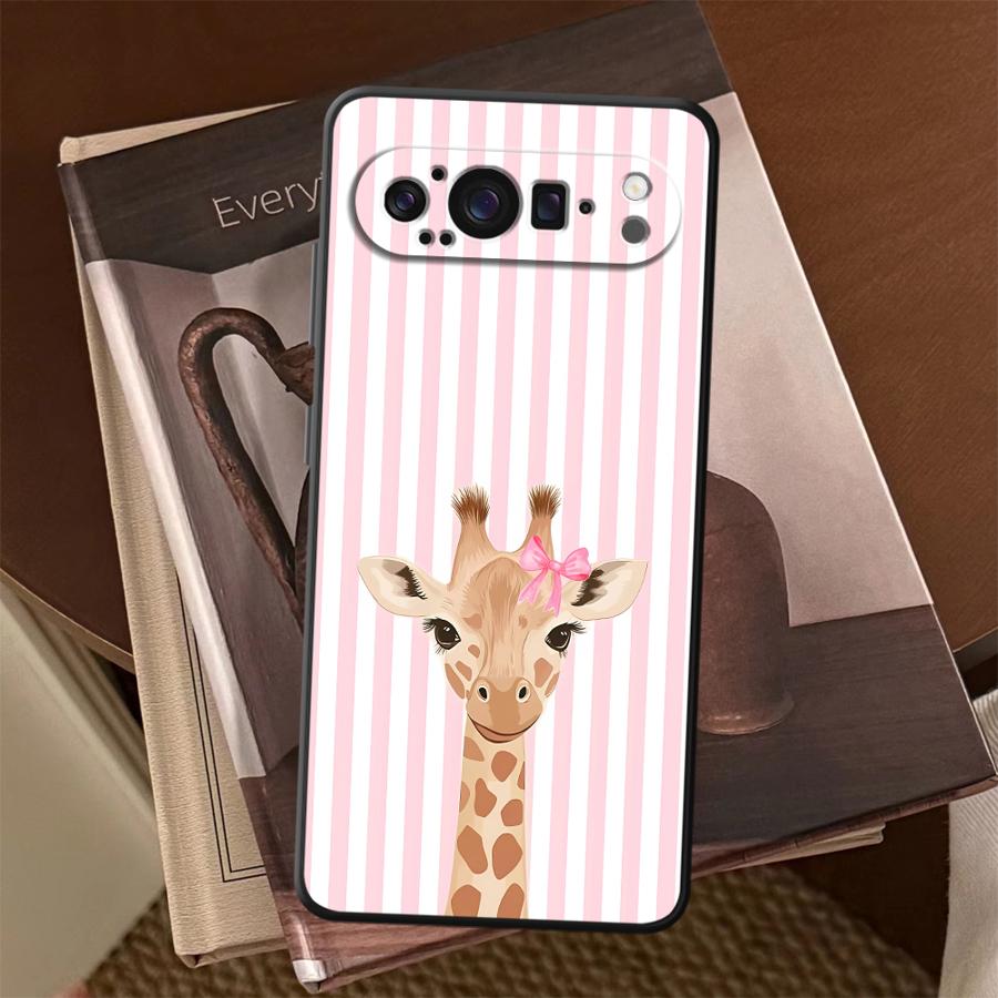 Cartoon Giraffe Funda Phone Co - Phone Cases Pixel 10 review and price
