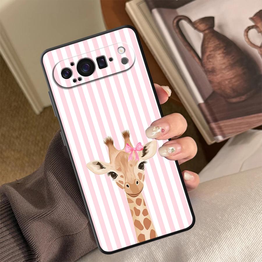 Cartoon Giraffe Funda Phone Co - Phone Cases Pixel 10 review and price