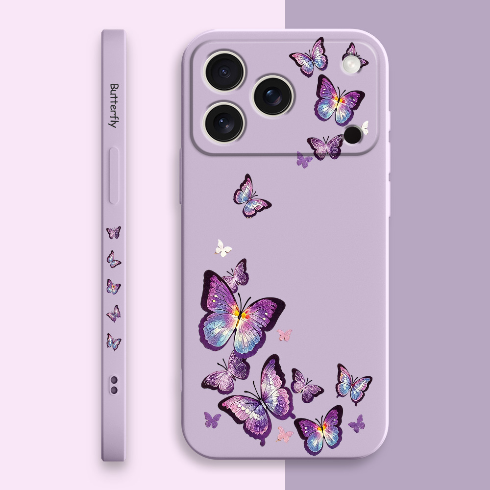 Butterfly Rush Phone Case For  - Silicone Liquid Case review and price