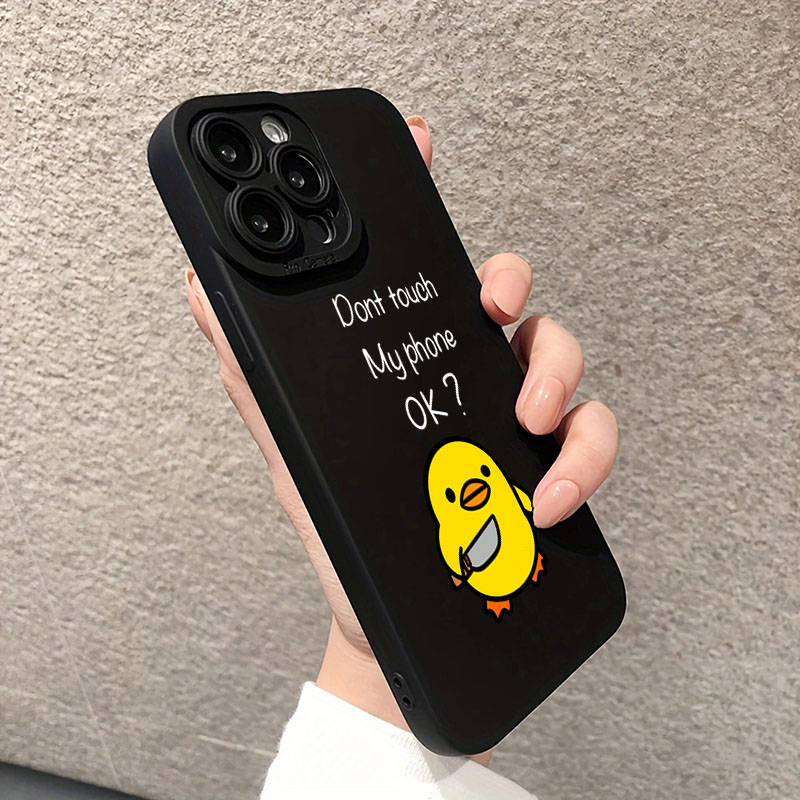 Cute Minimalist Cartoon Duck S - Phone Cases Cute Iphone 14 review and price