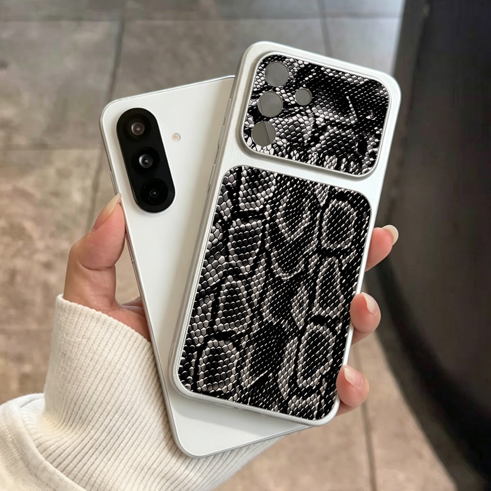Large Window Snake Print Phone - Phone Cases Galaxy A16 5G review and price