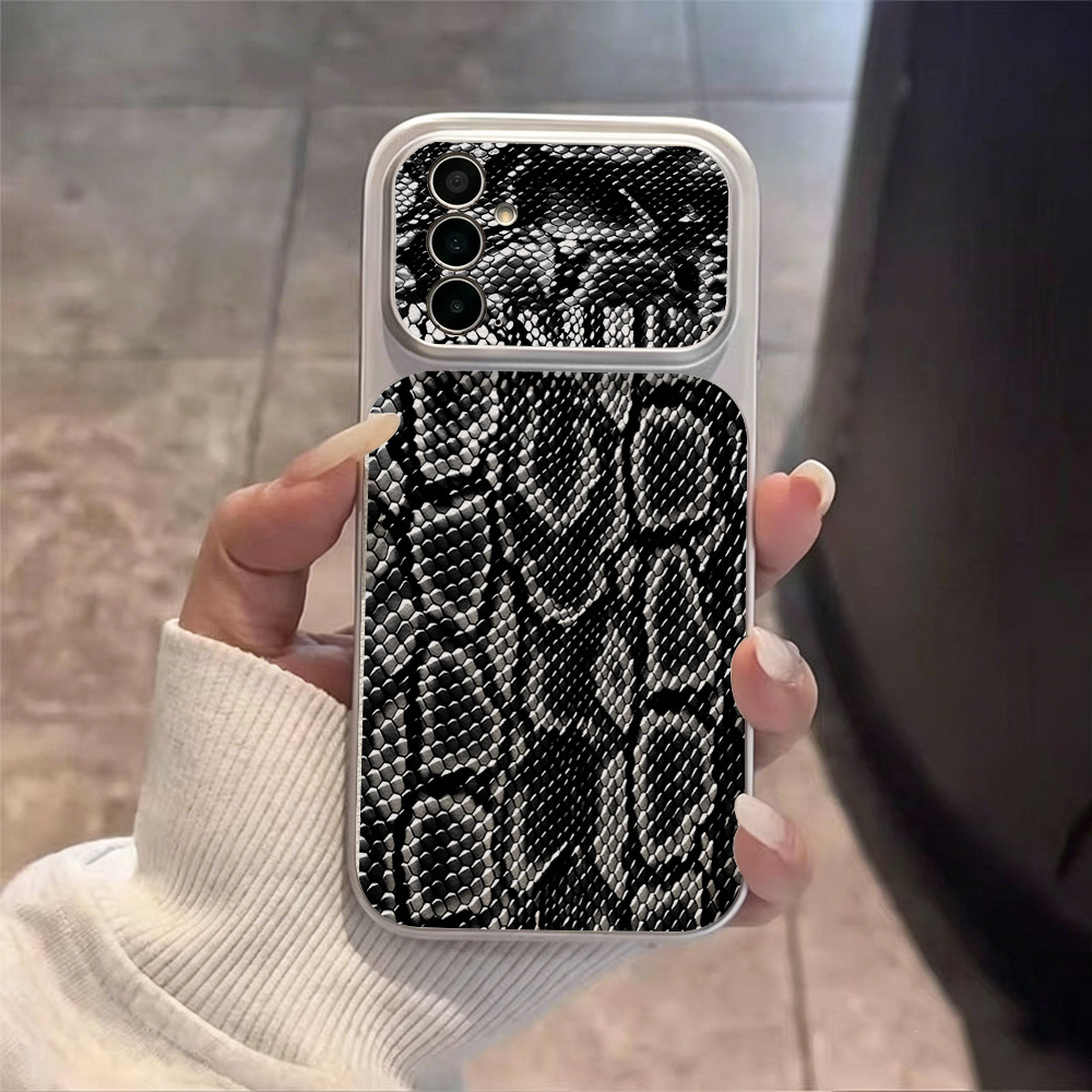 Large Window Snake Print Phone - Phone Cases Galaxy A16 5G review and price