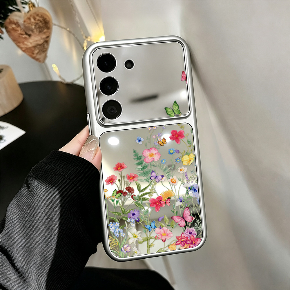 Aesthetic Floral Butterfly Mak - Phone Cases Aesthetic review and price