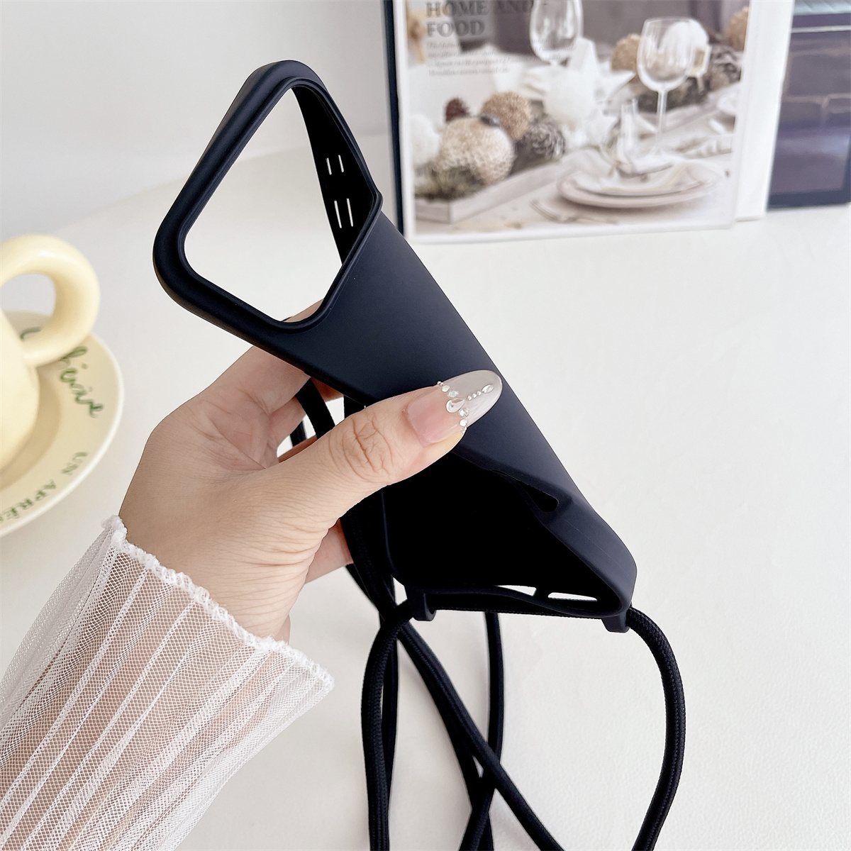 Crossbody Lanyard Liquid Silic - Silicone Liquid Case review and price