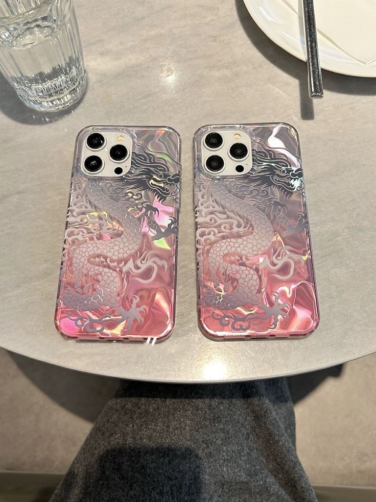 Pink Gradient Chinese Loong Pa - Gradient Color Case review and price