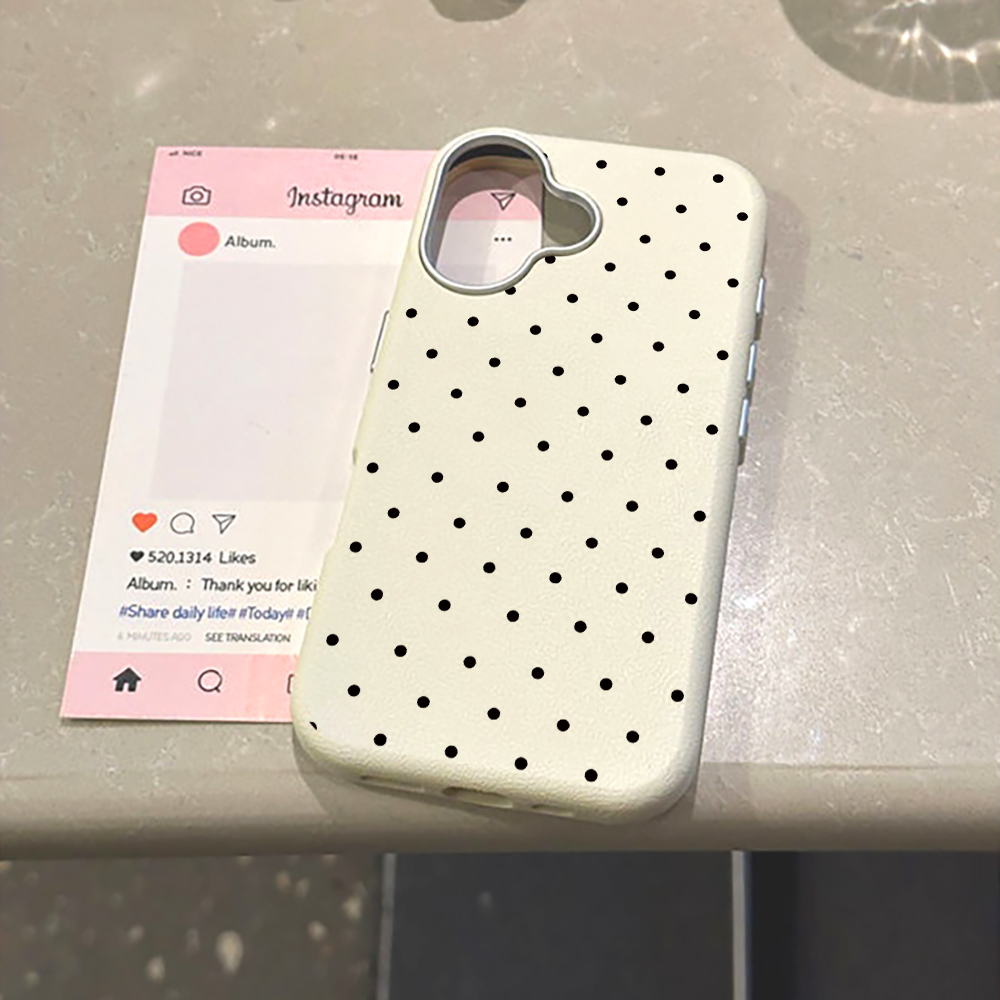 Korean INS Cute Polka Dot Phon - Phone Cases Cute Iphone 14 review and price