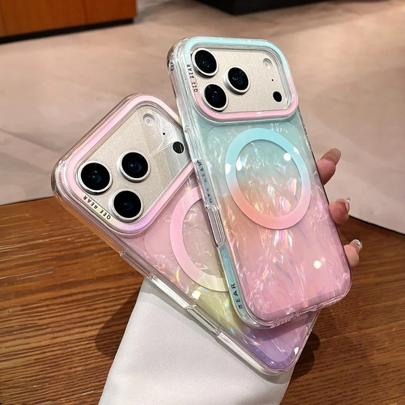Gradient Rainbow Shell Pattern - Gradient Color Case review and price