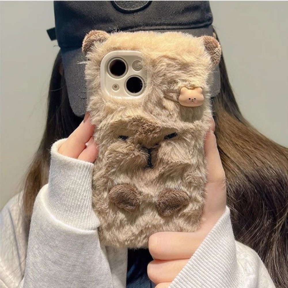 Luxury Capybara Fluffy Fur Pho - Phone Cases 13 review and price