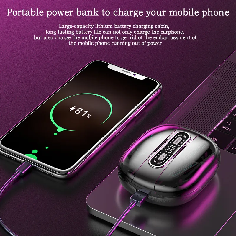 M56 TWS Bluetooth Couple Headp - Phone Cases Pk review and price