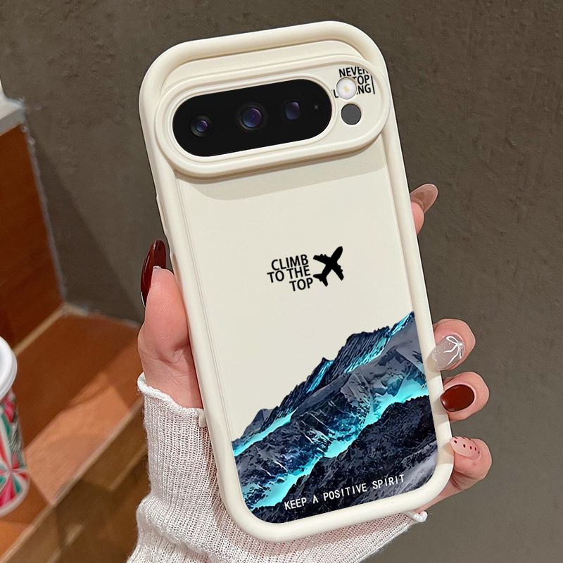Airplane Snow Mountain Pattern - Phone Cases Pixel 10 review and price