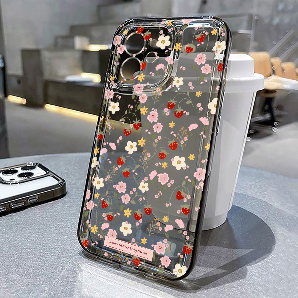 Aesthetic Floral Case For iPho - Phone Cases Aesthetic review and price