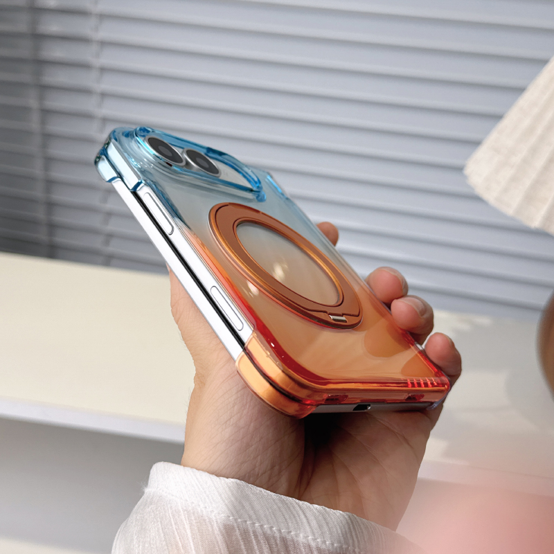 For Magsafe Magnetic 360°Rotat - Gradient Color Case review and price