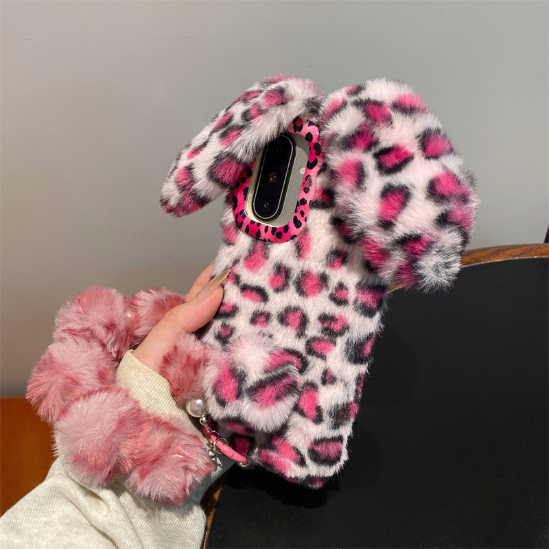 Luxury 3D Leopard Print Rabbit - Phone Cases Samsung review and price