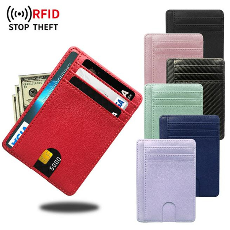 8 Slot Slim RFID Blocking Leat - Slim Card Slot Case review and price