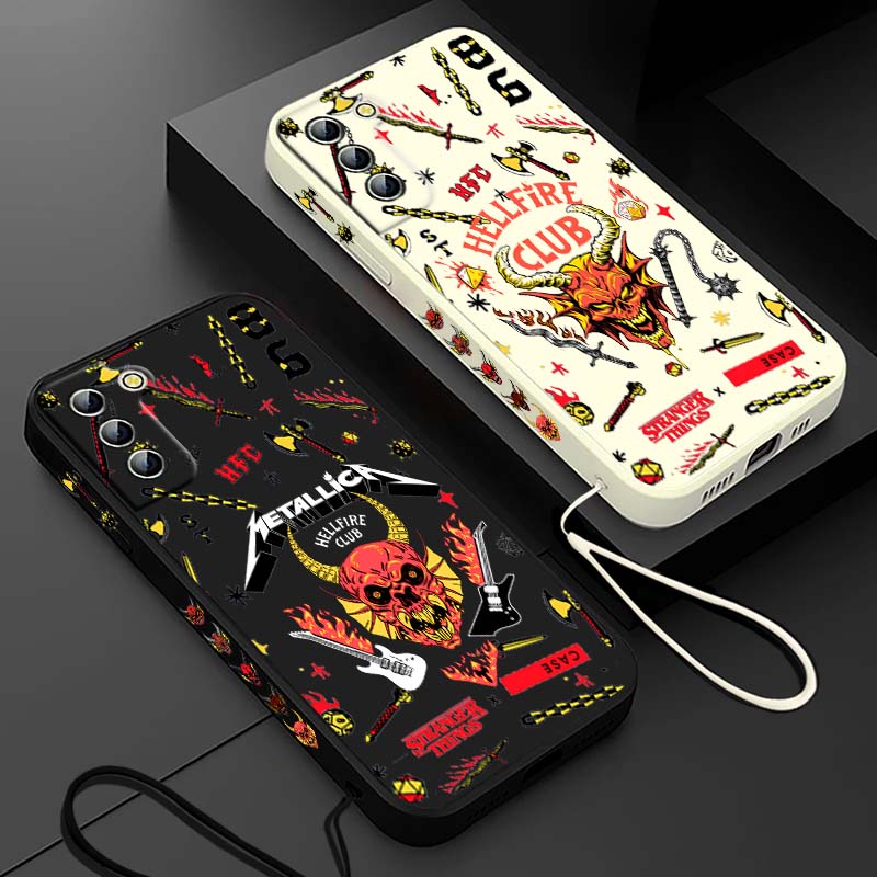 Stranger Things Red Hell Demon - Silicone Liquid Case review and price