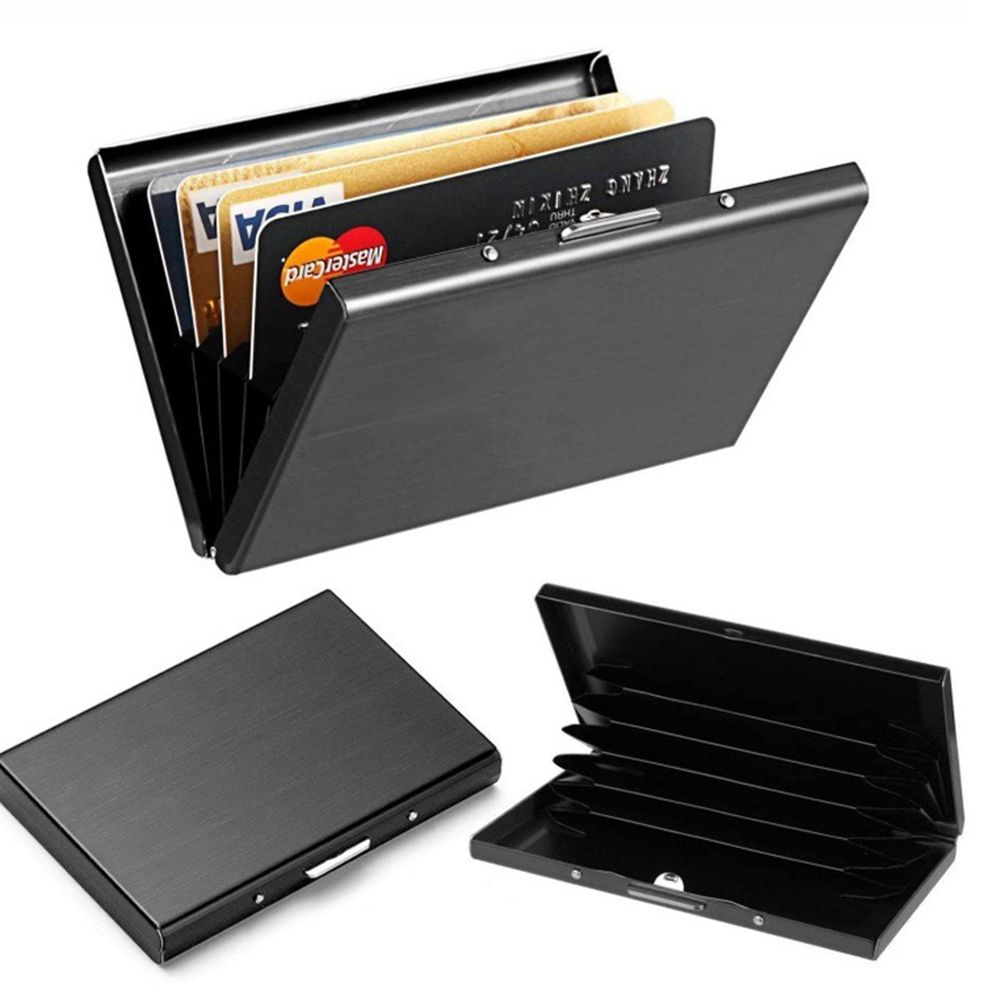 Slim Stainless Steel RFID Card - Slim Card Slot Case review and price