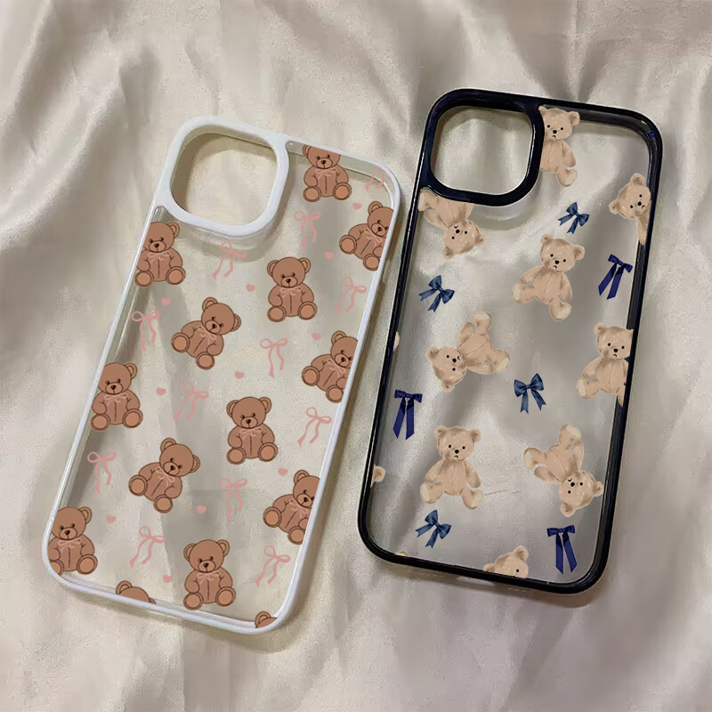 Cute Teddy Bear Bowknot Phone  - Phone Cases Galaxy A16 5G review and price