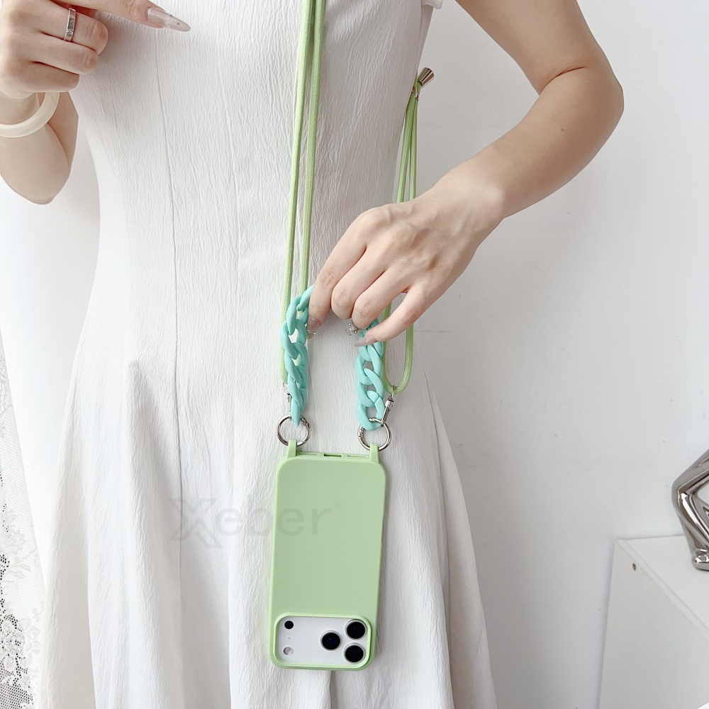 Crossbody Lanyard Acrylic Brac - Silicone Liquid Case review and price