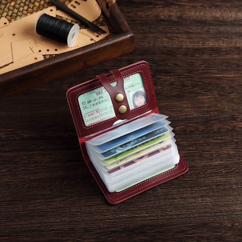 Ultra Thin 30 Slot PU Leather  - Slim Card Slot Case review and price