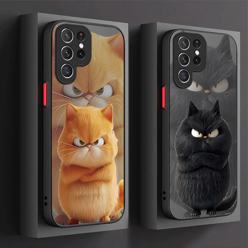 Angry Cat Couple Style Case fo - Phone Cases Galaxy A16 5G review and price