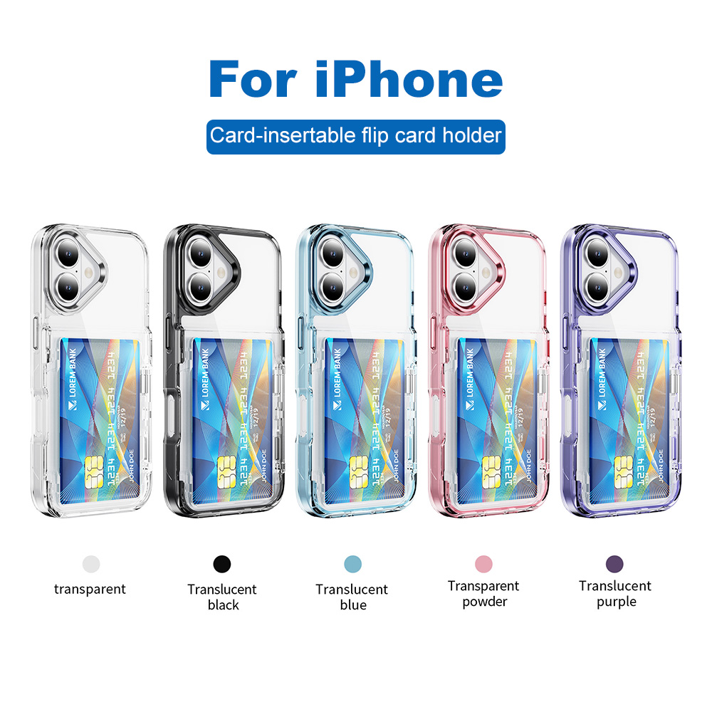 Transparent Card Slot Fold Sta - Slim Card Slot Case review and price