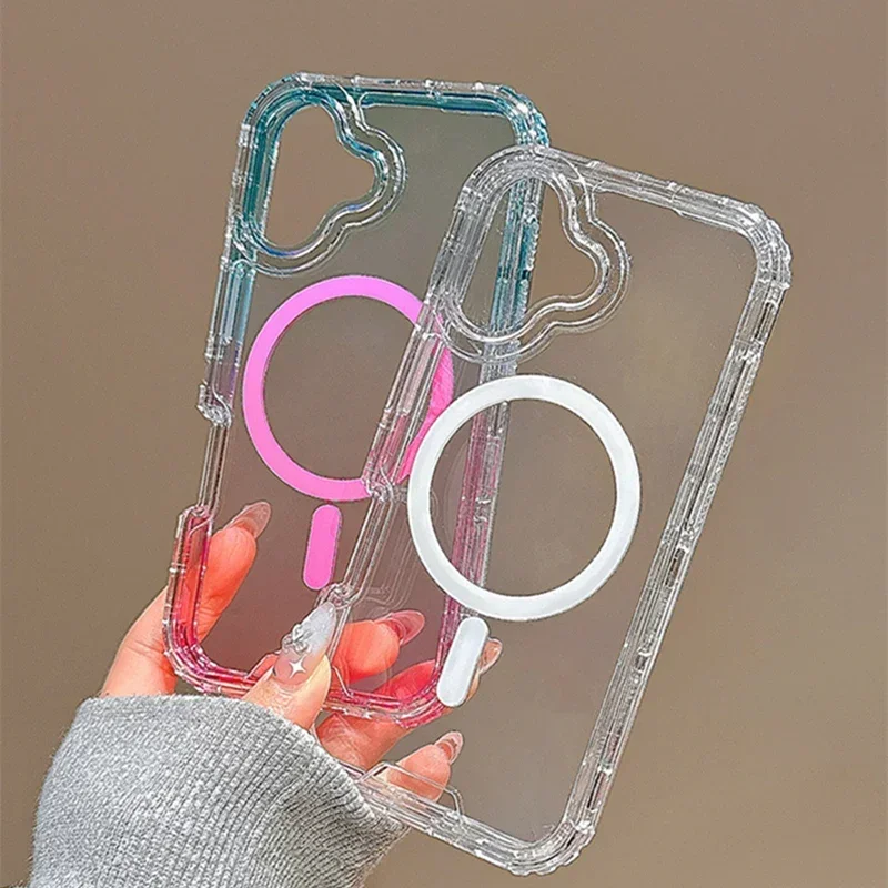 Hottest 3IN1 Gradient Clear fo - Gradient Color Case review and price