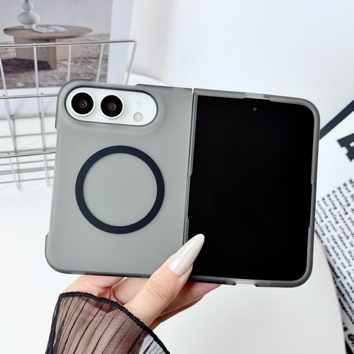 For Magsafe Magnetic Matte tra - Transparent Thin Case review and price