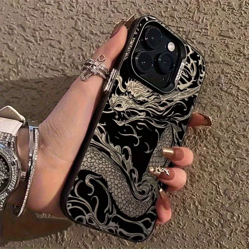 Dragon Totem Pattern Phone Cas - Gradient Color Case review and price