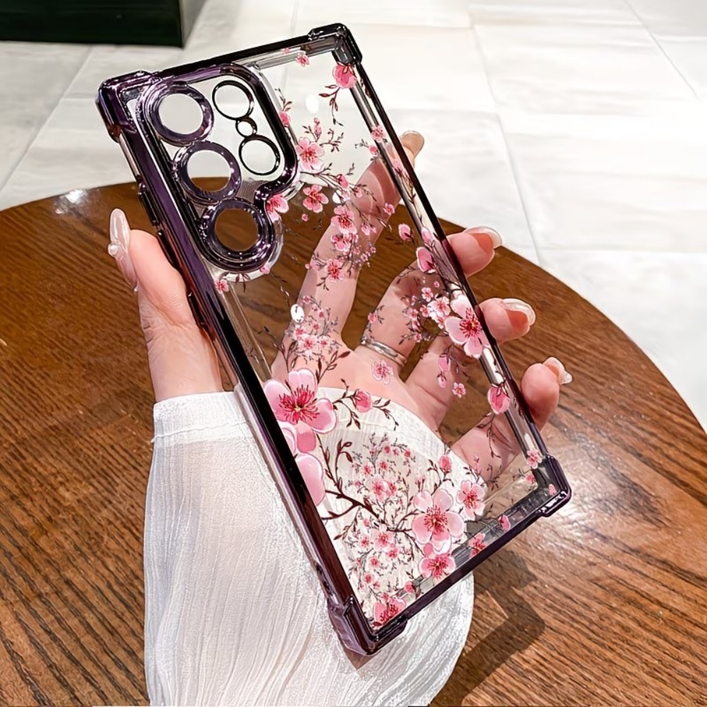 Cherry Blossom Electroplated F - Phone Cases Galaxy A16 5G review and price