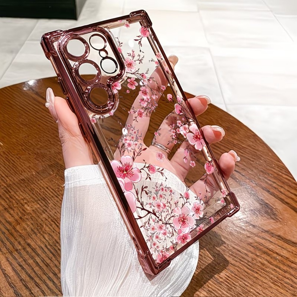 Cherry Blossom Electroplated F - Phone Cases Galaxy A16 5G review and price