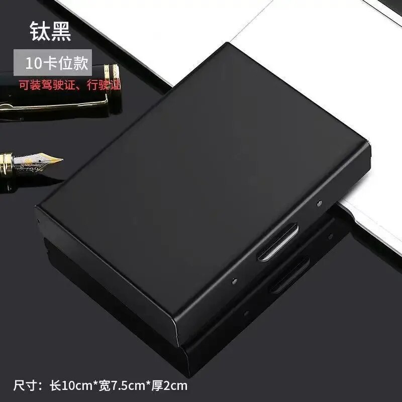10 Slots Stainless Credit Card - Slim Card Slot Case review and price