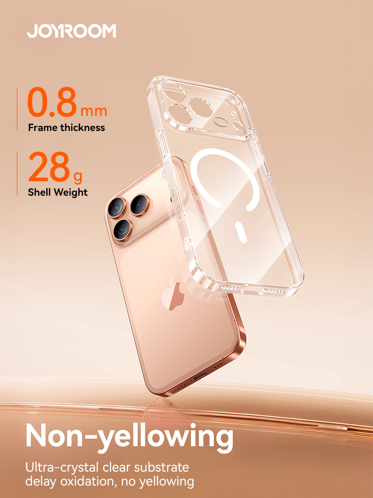 Joyroom For iPhone 17 Pro Max  - Transparent Thin Case review and price
