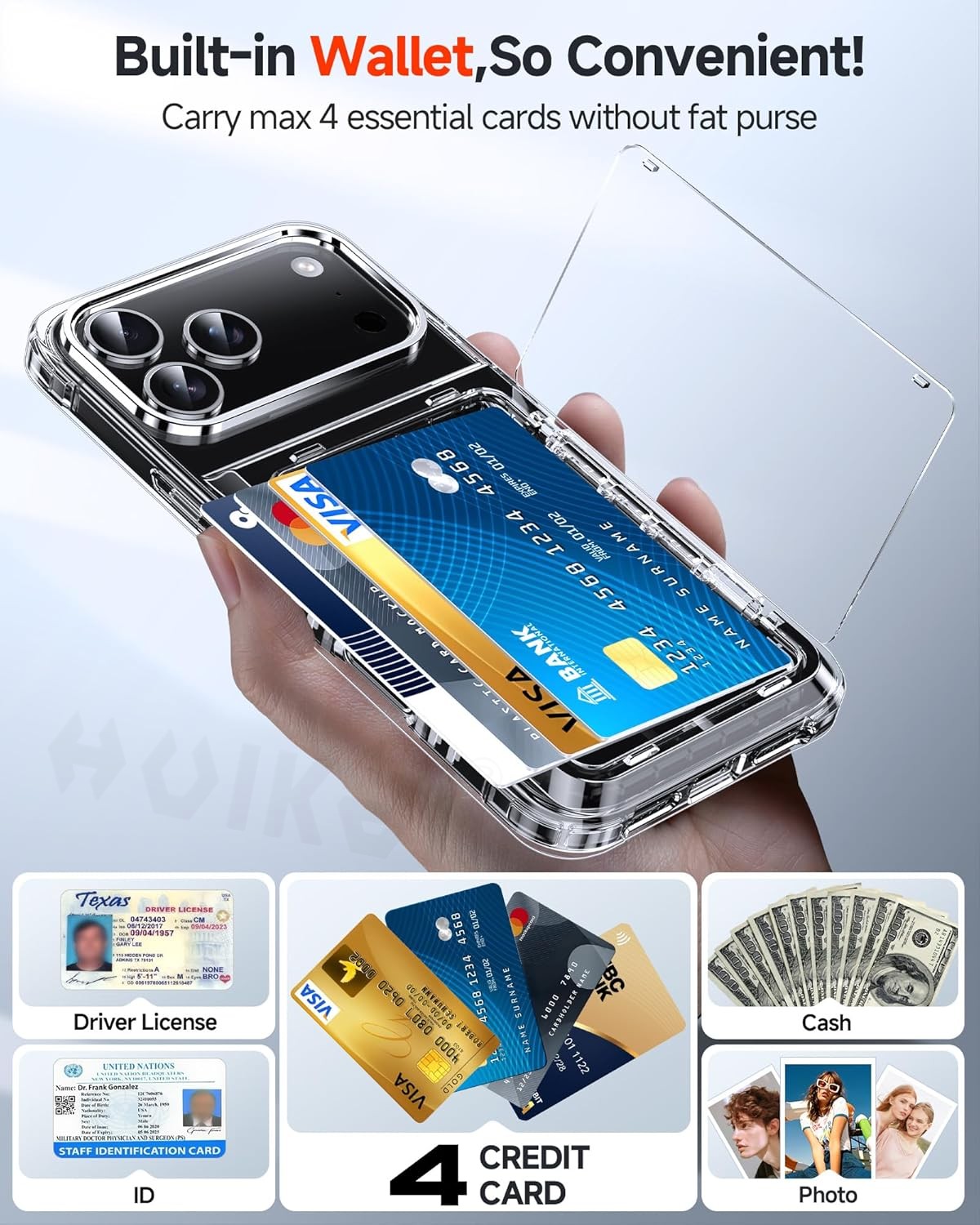 Case For iPhone 18 Pro Max 17e - Slim Card Slot Case review and price